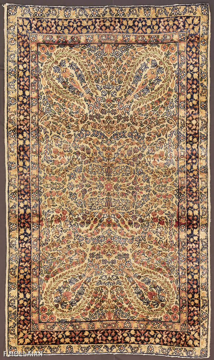 Tapis Persan Semi-Antique Kerman n°:28177470